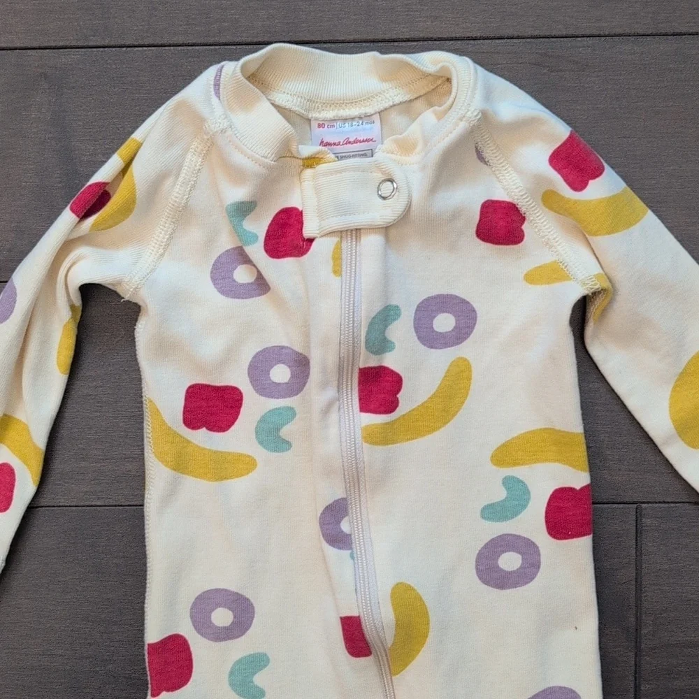 Hanna Andersson 18-24 Month Fruit Print Sleeper